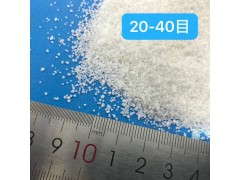 天然彩砂10-180目质感砂白色石子 石英砂 水磨石 鹅卵石图2
